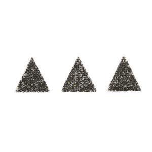 Mini transfert textile triangle - Noir