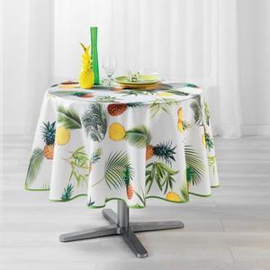 Nappe ronde Fresh ananas - 180 cm - Multicolore