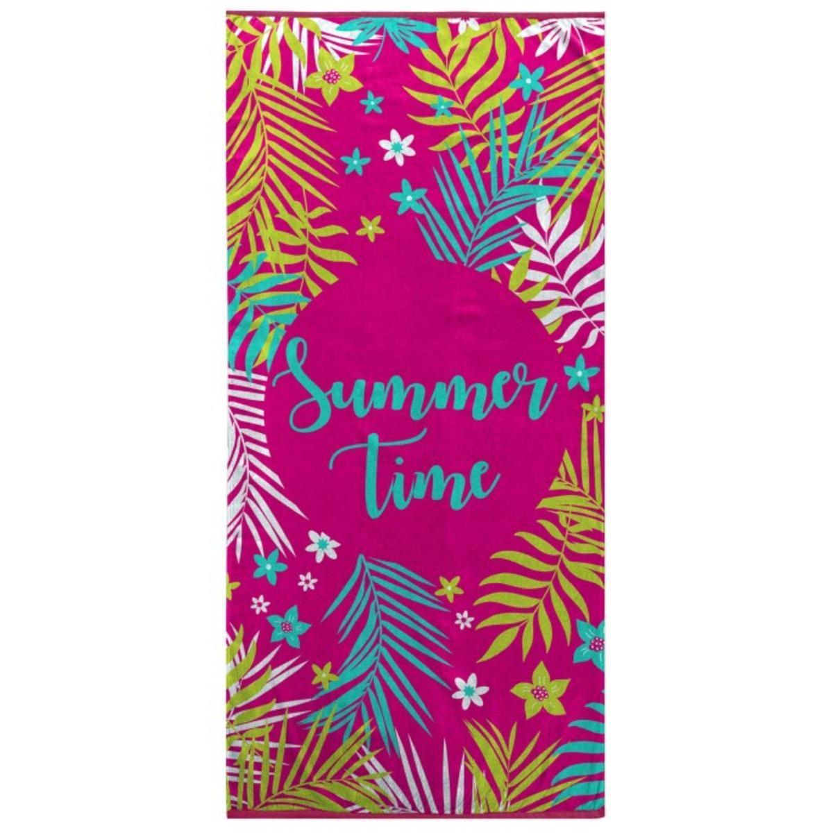 Serviette de plage Sunny time - 70 x 150 cm