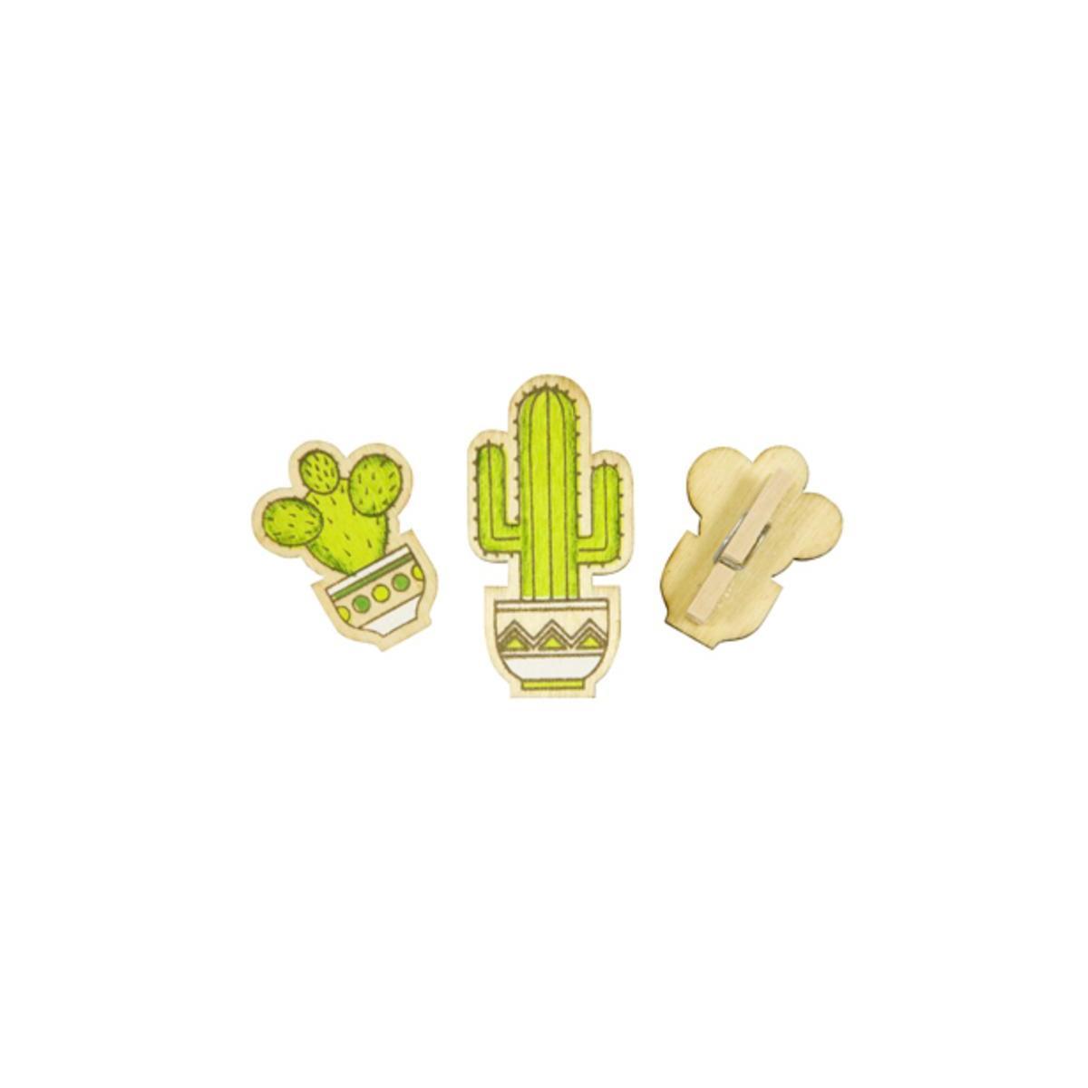 pince cactus decoree (x 4)