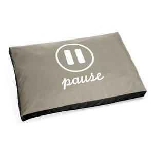 Matelas confort "pause" pour chien 120 cm - Taupe