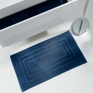 Tapis de bain éponge Vitamine nuit - L 50 x l 85 cm - Bleu