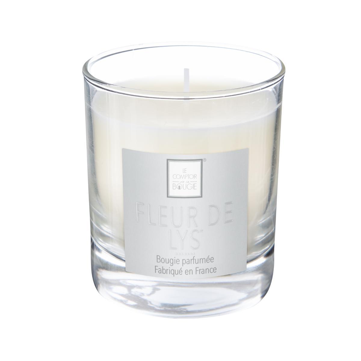 Bougie parfumee fleur de lys elea 190 g