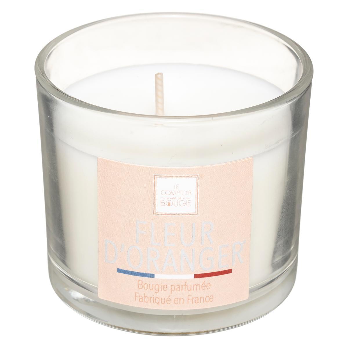 Bougie parfumee fleur d orange elea 100 g