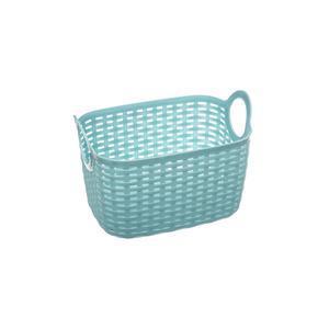 Panier ovale 2,5 bleu