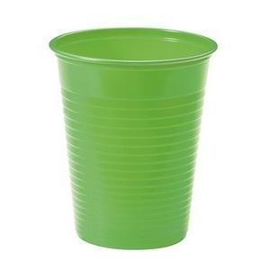 Gobelets plastique vert granny 20 cl x 25 pièces réutilisable