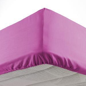 Drap-housse 2 personnes Lina - L 190 x l 140 cm - Rose