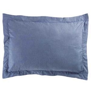 Taie d'oreiller à volant Actually - 50 x 70 cm - Bleu