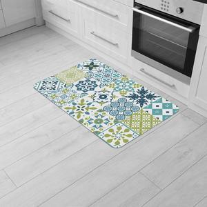 Tapis à imprimé Salou - L 45 x l 75 cm - Vert