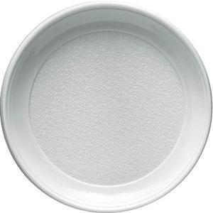 Assiettes plastique rondes diam 25 cm blanc x 24 pièces