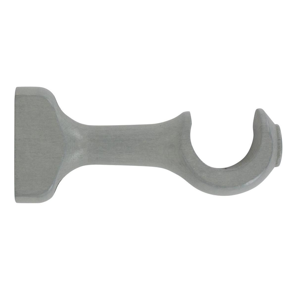 2 Supports ouverts simples - ø2,8 cm - Gris