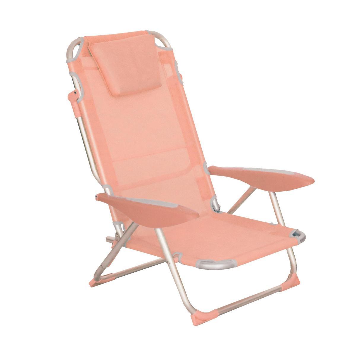 Fauteuil clic clac des plages - Orange