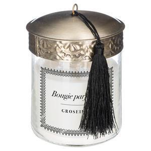 Bougie parfumée verre métal 280 g