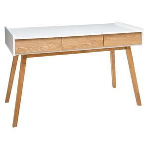 Console 3 tiroirs blanc elva