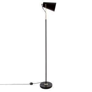 Lampadaire droit métal sofi noir H 150 cm