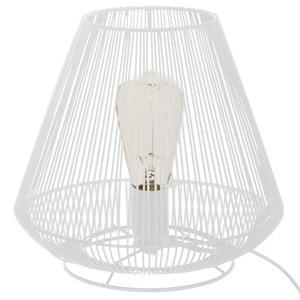 Lampe filaire paule blanche H 26 cm