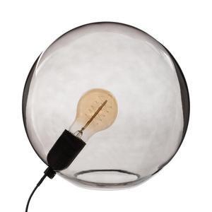 Lampe verre boule archi fume ø 25