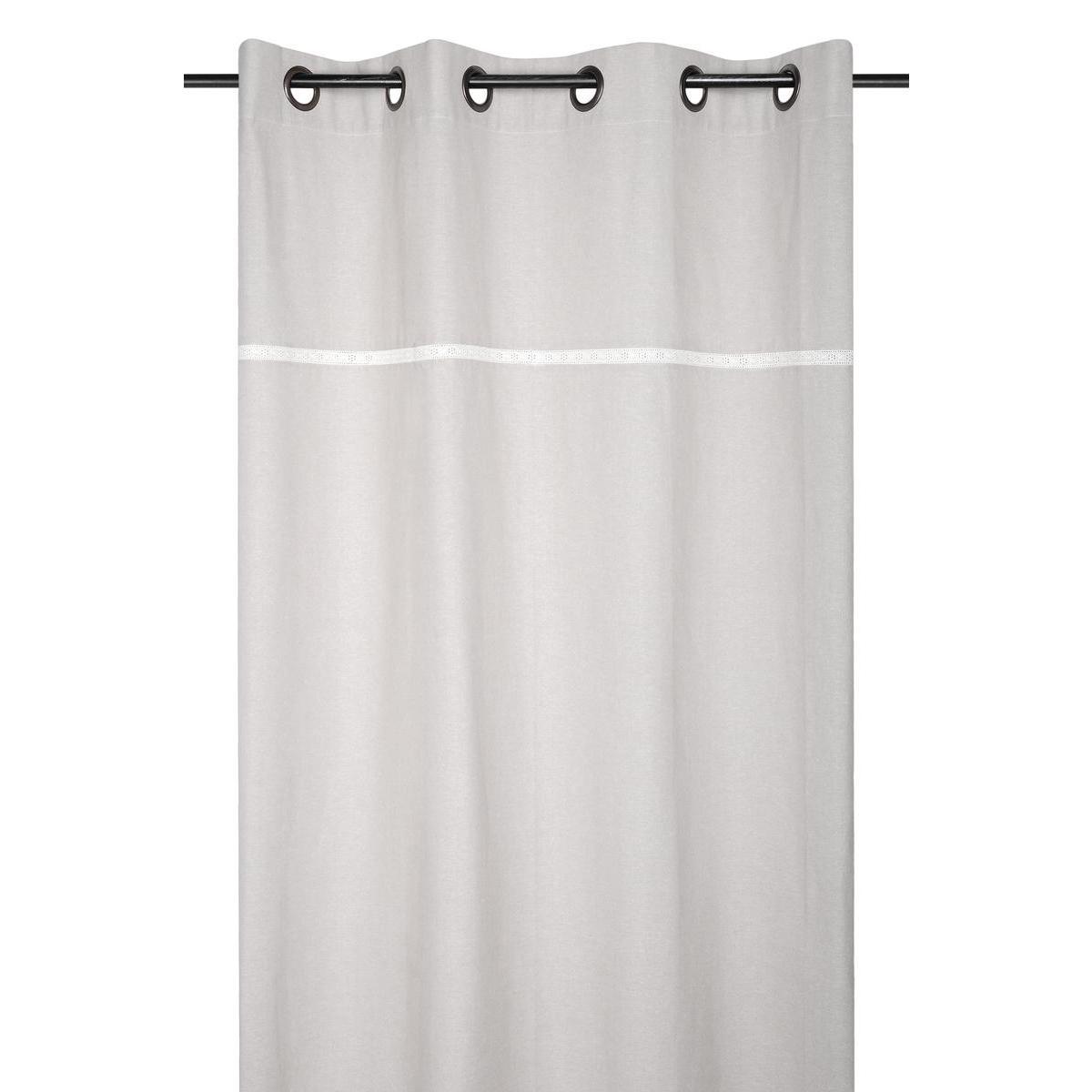 Rideau Julie - L 260 x l 140 cm - Beige