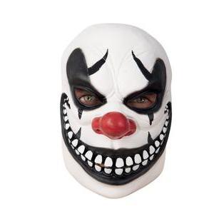 Masque adulte latex clown effrayant - L 21 x H 2 x l 19 cm - Multicolore - PTIT CLOWN