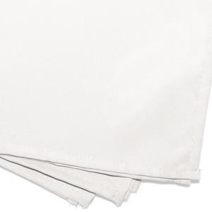 3 serviettes de table unies Essentiel - L 40 x l 40 cm - Blanc