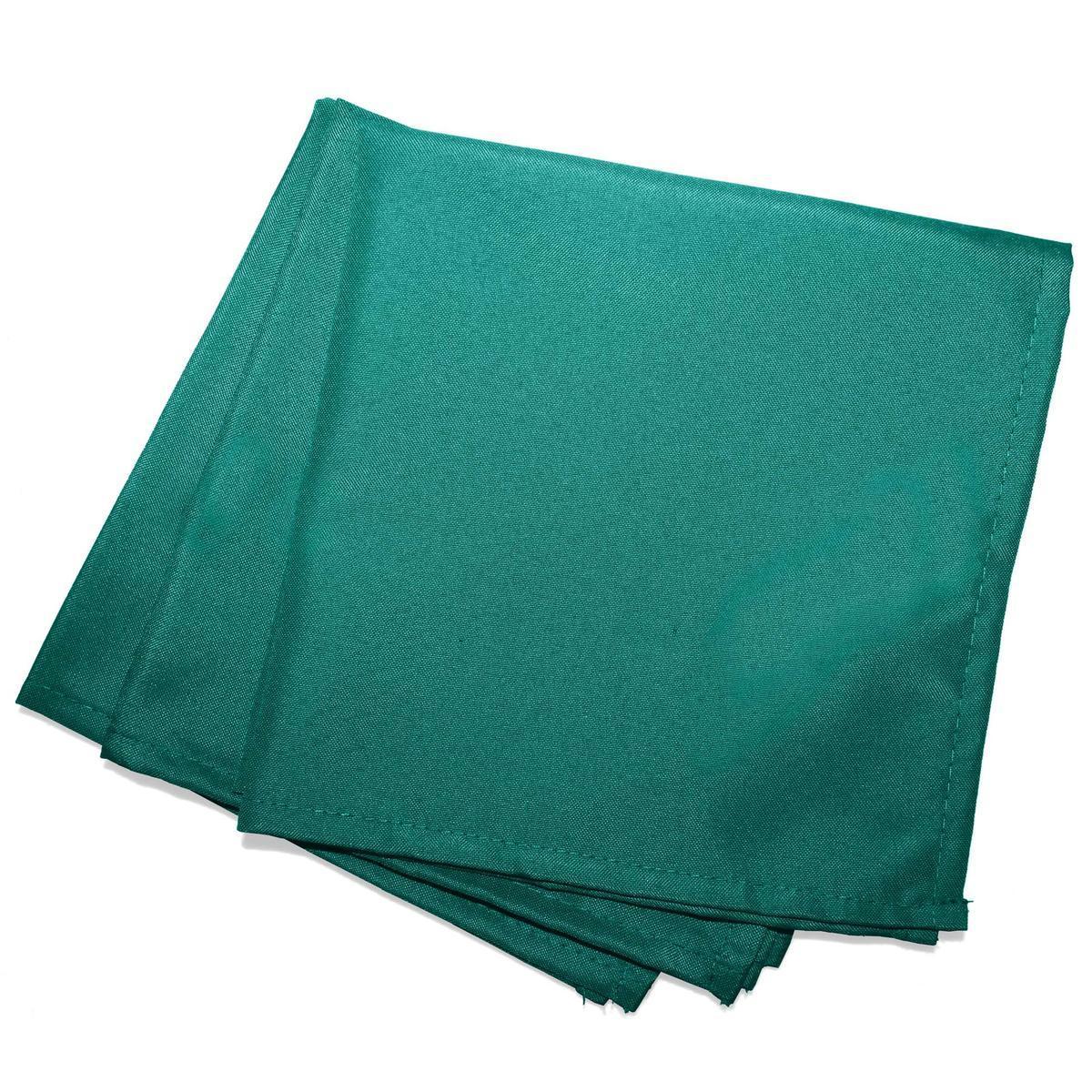 3 serviettes de table unies Essentiel - L 40 x l 40 cm - Bleu