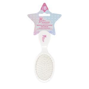 Brosse enfant - L 4 x H 22 x l 9.5 cm - Blanc - MISS PRINCESSE