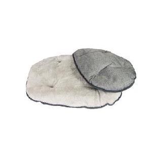 Coussin ovale en sherpa pour chien - INES - 70 cm