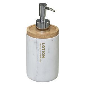 Distributeur de savon Léa - H 17.4 cm - Blanc