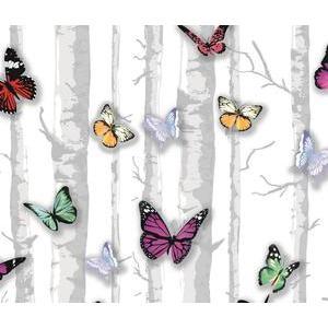 Adhésif Papillons - 150 x 45 cm - Multicolore