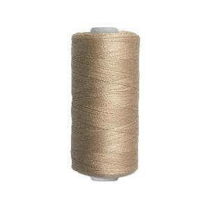 Bobine fil à coudre 500 m - 100 % polyester - Beige - Beige