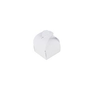 10 mini-boîtes cartonnées - 5 x 7 cm - Blanc
