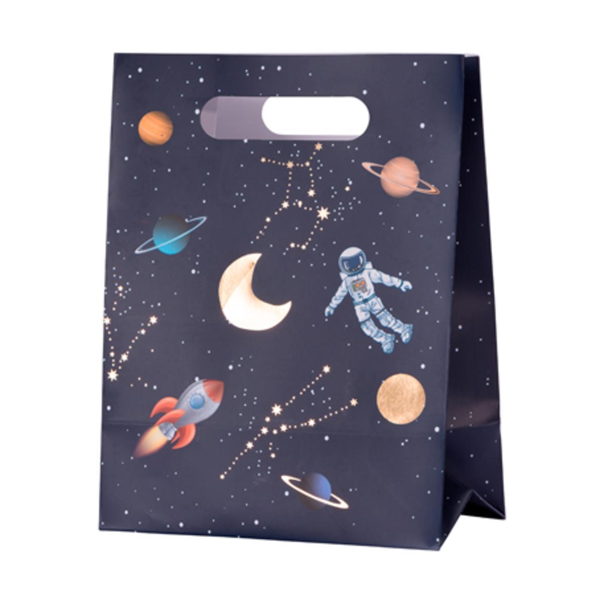 Sacs goodies astronaute x 4