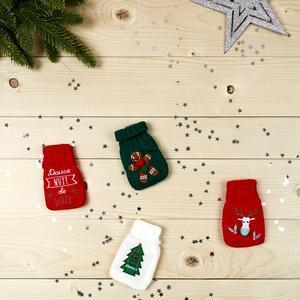 Chaufferette de poche spéciale Noël - L 12.5 x l 8 cm - Différents modèles - Multicolore - HOME DECO FACTORY