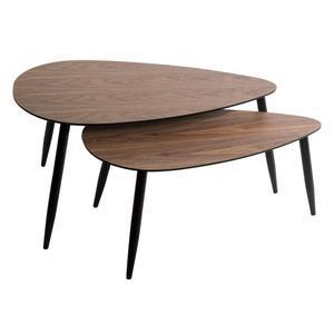 2 tables Mileo - H 40 et 48 cm - ATMOSPHERA