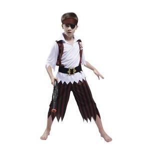 Costume de pirate - Taille enfant (S) - L 46.5 x H 1 x l 30 cm - Multicolore - PTIT CLOWN