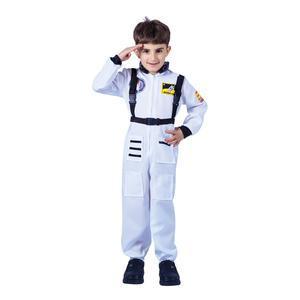 Costume d'astronaute - Taille enfant (S) - L 46.5 x H 3 x l 30 cm - Blanc - PTIT CLOWN