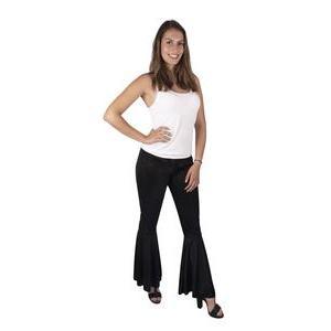 Pantalon pattes d'éléphant pour femme - Taille unique - L 40 x l 30 cm - Noir - PTIT CLOWN