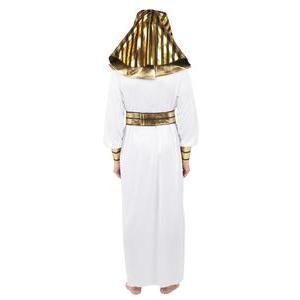 Costume adulte pharaon - S/M - L 39 x H 3 x l 29 cm - Blanc - PTIT CLOWN