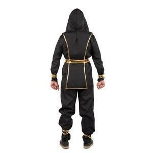 Costume ninja - Taille adulte - L/XL - L 39 x H 3 x l 29 cm - Multicolore - PTIT CLOWN