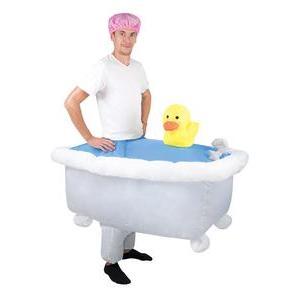 Costume gonflable de baignoire - Taille adulte unique - L 37 x H 7 x l 27 cm - Multicolore - PTIT CLOWN