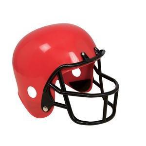 Casque de football américain adulte - L 26 x H 21 x l 20 cm - Rouge - PTIT CLOWN