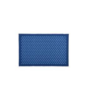 TAPIS BCLE 50X120 PYRA BLEU