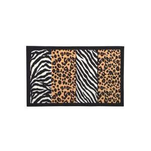 TAPIS BCLE 50X80  ZEBRA NOIR