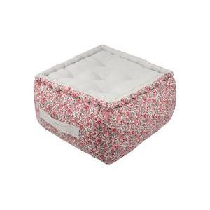 Pouf Coventry - 40 x 30 x 40 cm - Rouge