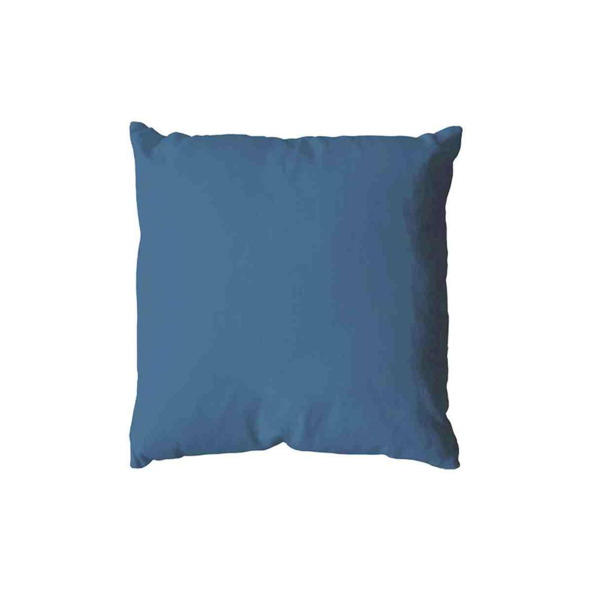 Coussin déhoussable Bachette - 40 x 40 cm - Différents modèles - Bleu
