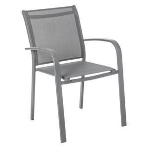 Fauteuil Essentia - 56 x 63 x H 88 cm - Gris ardoise - HESPERIDE