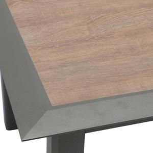 Table Allure - 160/254 x 115 x H 77 cm - Marron miel, praline - HESPERIDE