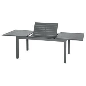 Table extensible Azua - 160/240 x 100 x H 75 cm - Gris ardoise - HESPERIDE