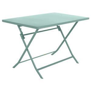 Table Greensboro rectangulaire - 110 x 70 x H 71 cm - Vert céladon - HESPERIDE