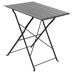Table Nasca - 71 x 52 x H 71 cm - Gris graphite - HESPERIDE